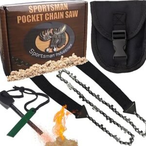 Sportsman Pocket Chainsaw with Fire Starter