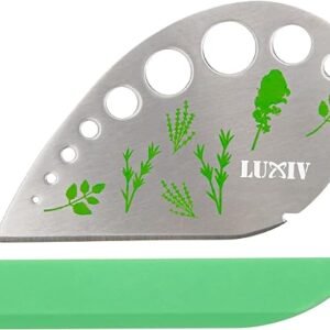 Stainless Steel Herb Stripper – 9 Holes