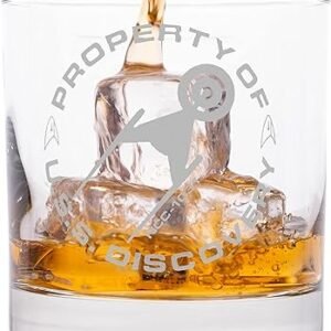 Star Trek Discovery Whiskey Glass | Thinkgeek