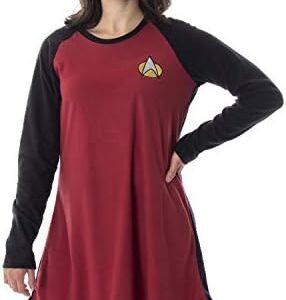 Star Trek Picard Nightgown Sleep Shirt