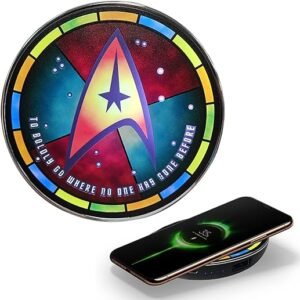 Star Trek Wireless Charger with Backup Battery