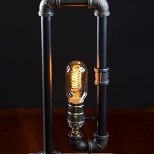 Steampunk Desk Lamp with Vintage Style