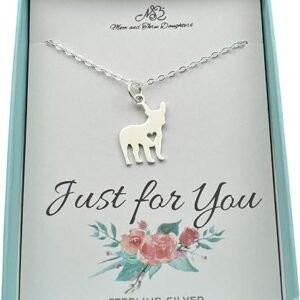 Sterling Silver French Bulldog Charm Necklace: Perfect Gift!