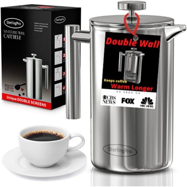 SterlingPro French Press Coffee Maker