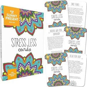 Sunny Present Stress Less Cards