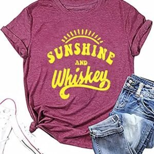 Sunshine and Whiskey Summer Tee