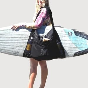 Surfboard Carrier Strap Carry Bag, Black