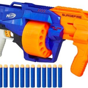 SurgeFire Elite Blaster – 15-Dart Rotating Drum