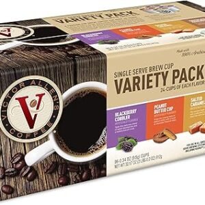 Sweet and Salty Medium Roast Variety Pack, 96 Count