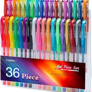 TANMIT Gel Pens, 36 Colors