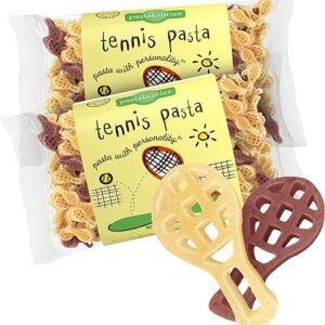 Tennis Pasta, Fun Shaped Racket Noodles