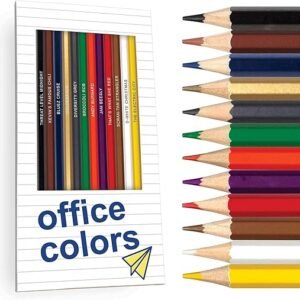 The Office-Inspired Colored Pencil Set