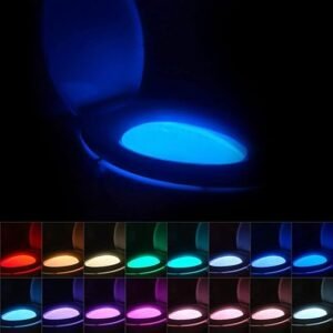 Toilet Bowl Night Light with Motion Sensor