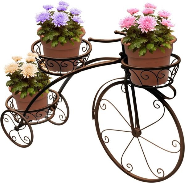 Tricycle Plant Stand - Flower Pot Cart