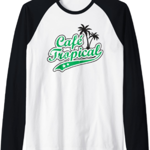 Tropical Cafe Baseball Tee