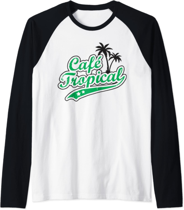 Tropical Cafe Baseball Tee