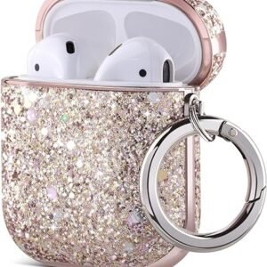 ULAK Glitter AirPods Case for Women