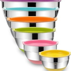 Umite Chef Mixing Bowls with Airtight Lids