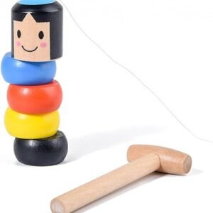 Unbreakable Wooden Man Magic Toy