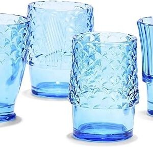 Undersea Fish Design Drinking Glasses Set