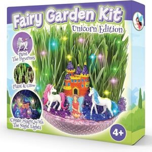 Unicorn Fairy Garden Kit for Kids