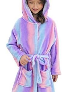 Unicorn Hooded Bathrobe – Perfect for Girls