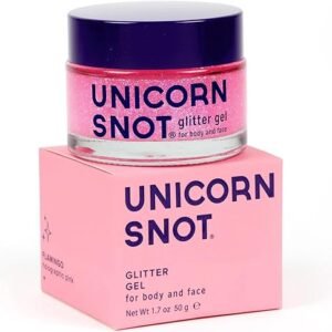 Unicorn Snot Holographic Glitter Gel – Pink Flamingo