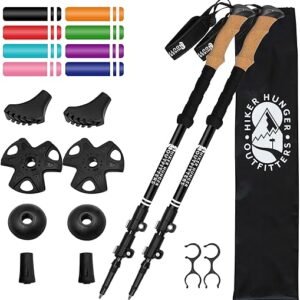 USA Brand Aluminum Trekking Poles – Ultra Lightweight & Strong