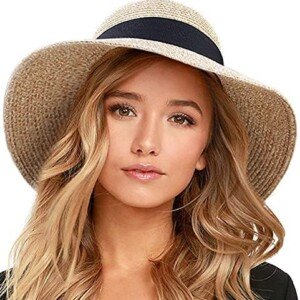 UV Sun Straw Hat for Women