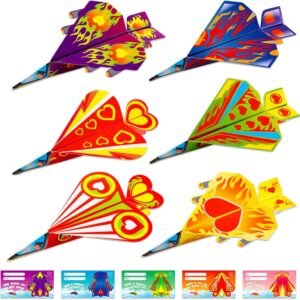 Valentine’s Day Cards for Kids: Paper Airplane Set