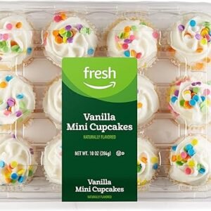 Vanilla Mini Cupcakes, 12 Count