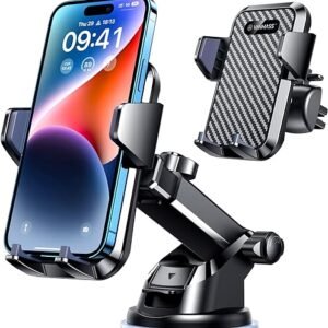 VANMASS Strongest Suction Car Phone Mount