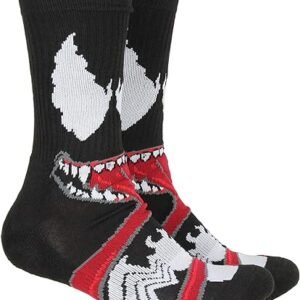 Venom Character Mid-Calf Crew Socks