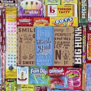 Vintage Candy Co. Thank You Gift Basket