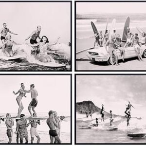 Vintage Surf Party Photo Set