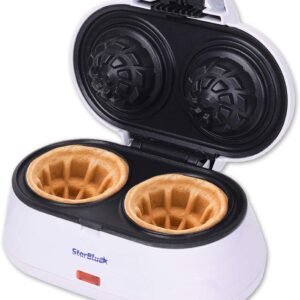 Waffle Bowl Maker – Make Belgian waffles in minutes