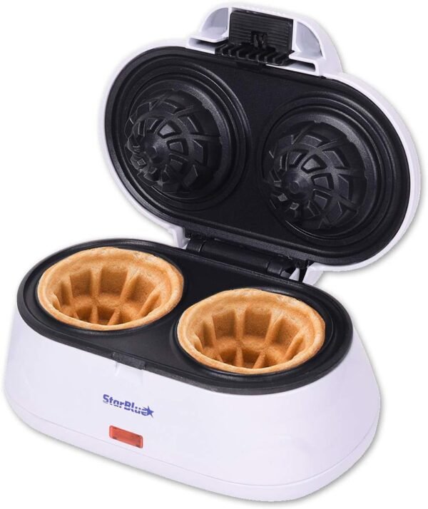 Waffle Bowl Maker - Make Belgian waffles in minutes