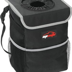 Waterproof Car Trash Can with Lid