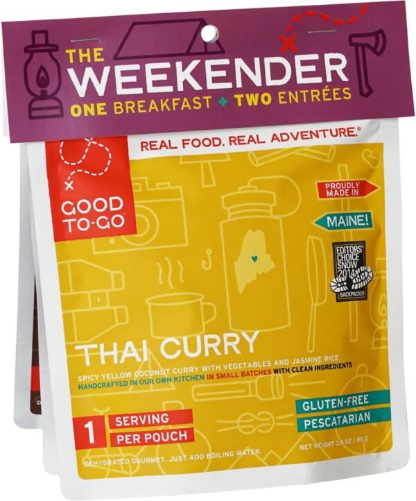 Weekender 3-Pack | Camping Food + Backpacking Meals