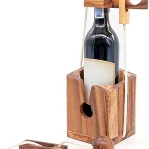 Wine Bottle Puzzle – Challenging Game for Adults