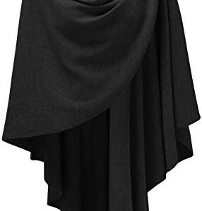 Womens Elegant Poncho Sweater Wrap