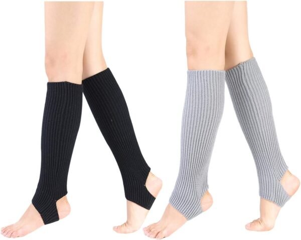 Women's Knee High Stirrup Leg Warmers