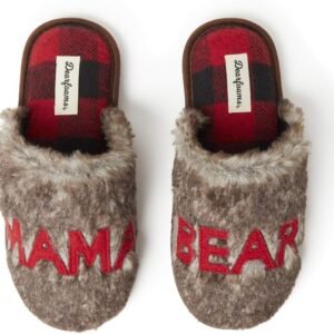 Women’s Mama Bear Christmas Slipper Gift