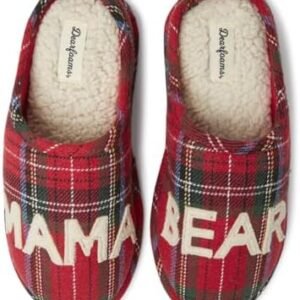 Women’s Matching Mama Bear Christmas Slipper