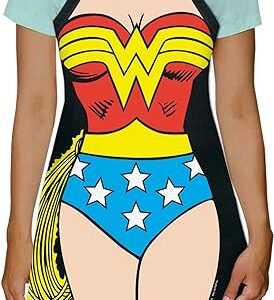 Wonder Woman Character Apron in Black