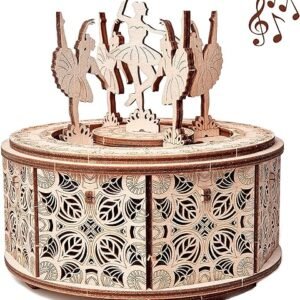 Wood Trick Ballerina Music Box Kit