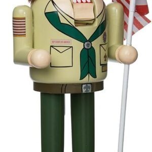 Wooden Boy Scout Nutcracker by Kurt Adler