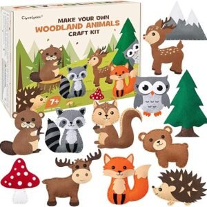 Woodland Animals Craft Kit for Kids