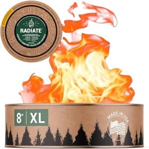 XL Portable Campfire with 5 Hour Burn Time