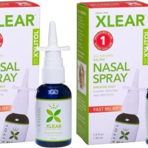 Xlear Nasal Spray, Natural Saline Moisturizer